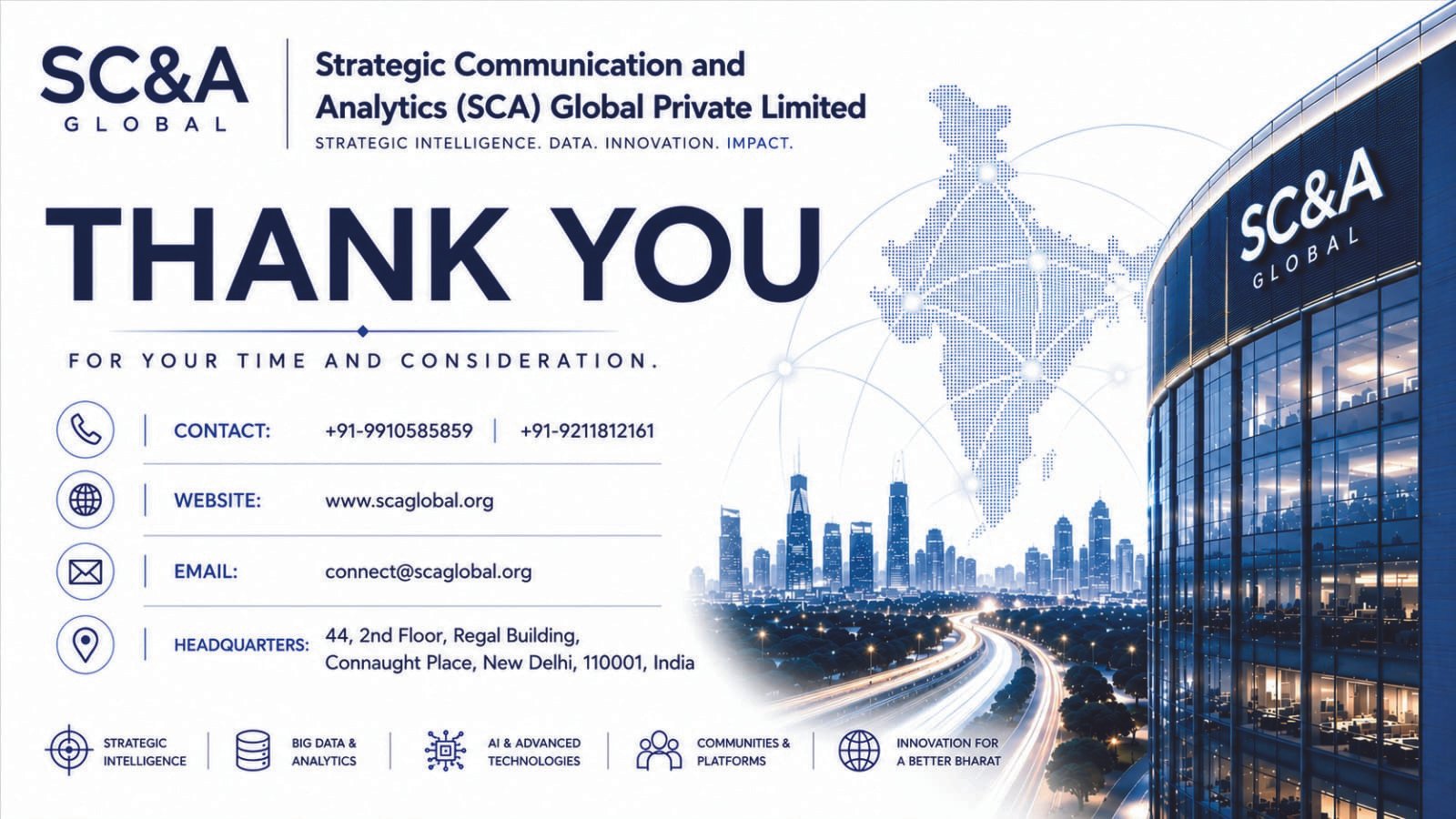 SC&A Global Head Office — New Delhi